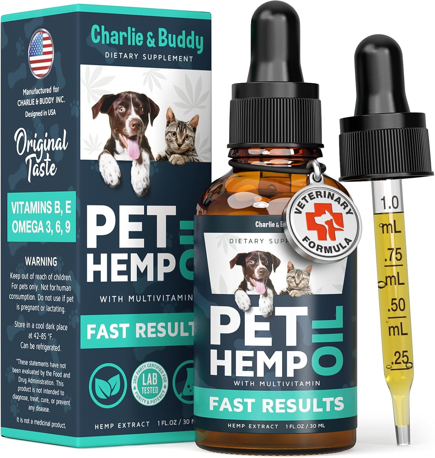 Suplemento Pet Helm Oil Charlie & Buddy
